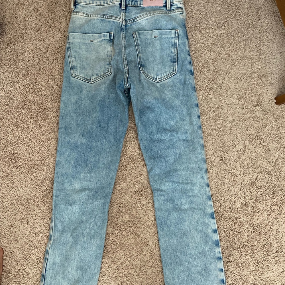 Zara straight jeans